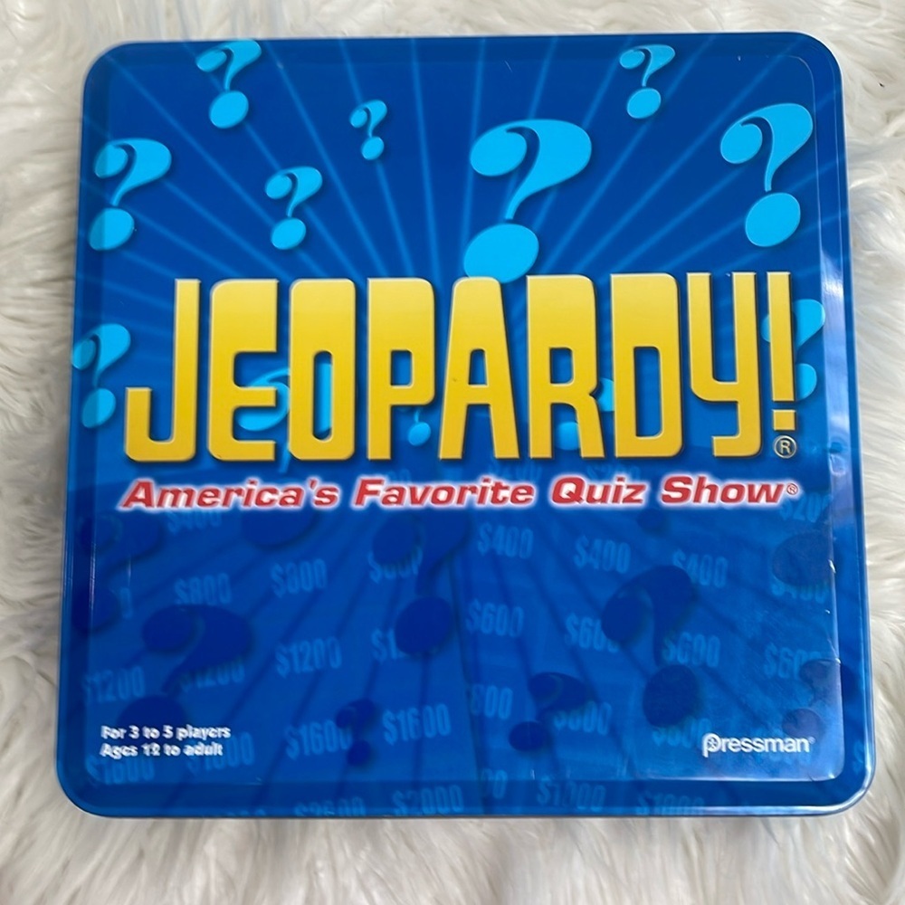 Jeopardy Board Game 2005 Original Edition By Pressman Brand
